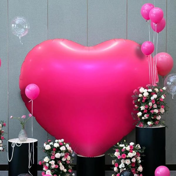 2 Extra Large 32” heart balloons